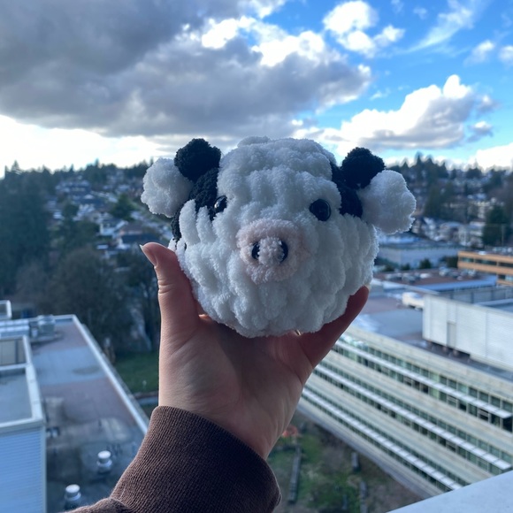 Handmade Strawberry Cow - Picture 3 of 4